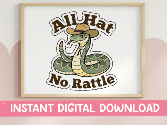 All Hat No Rattle Cowboy Snake: A Real Embroidery Design Review
