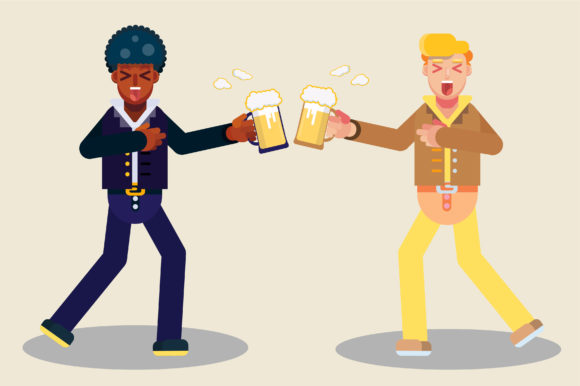 Characters of Cheers Together: Graphics & Illustrations Review