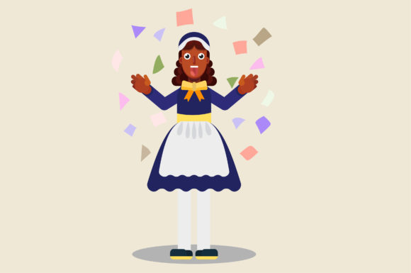 Characters of Surprised Peasant Woman
