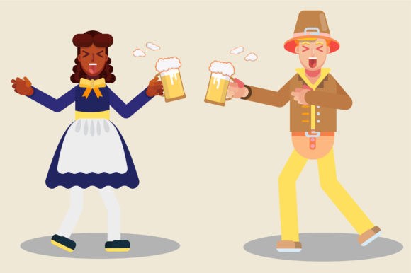 Happy Couple - a Toast Together Graphics