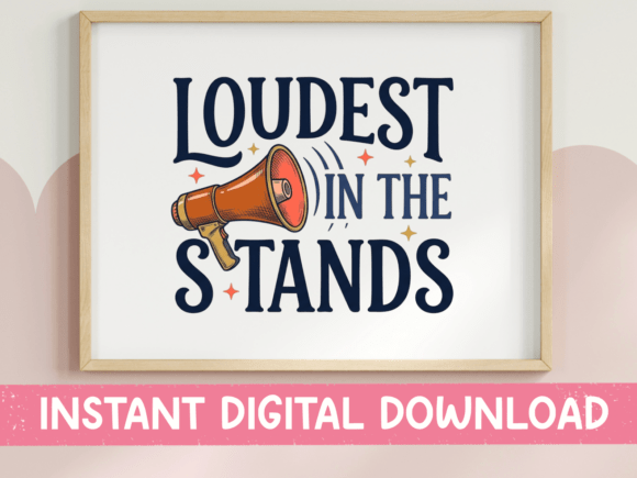 Loudest in the Stands Megaphone: Graphics & T-Shirt Designs Review