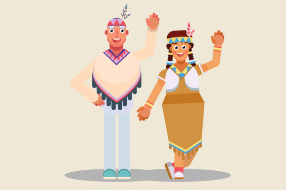 Teens Says Hello - Thanksgiving Theme Graphics and Illustrations