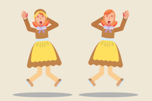 Thanksgiving Theme - Girls with Costume Graphics